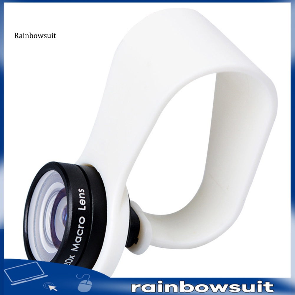 Ống Kính Macro Trong Suốt 20X Cho Huawei Xiaomi iPhone Samsung