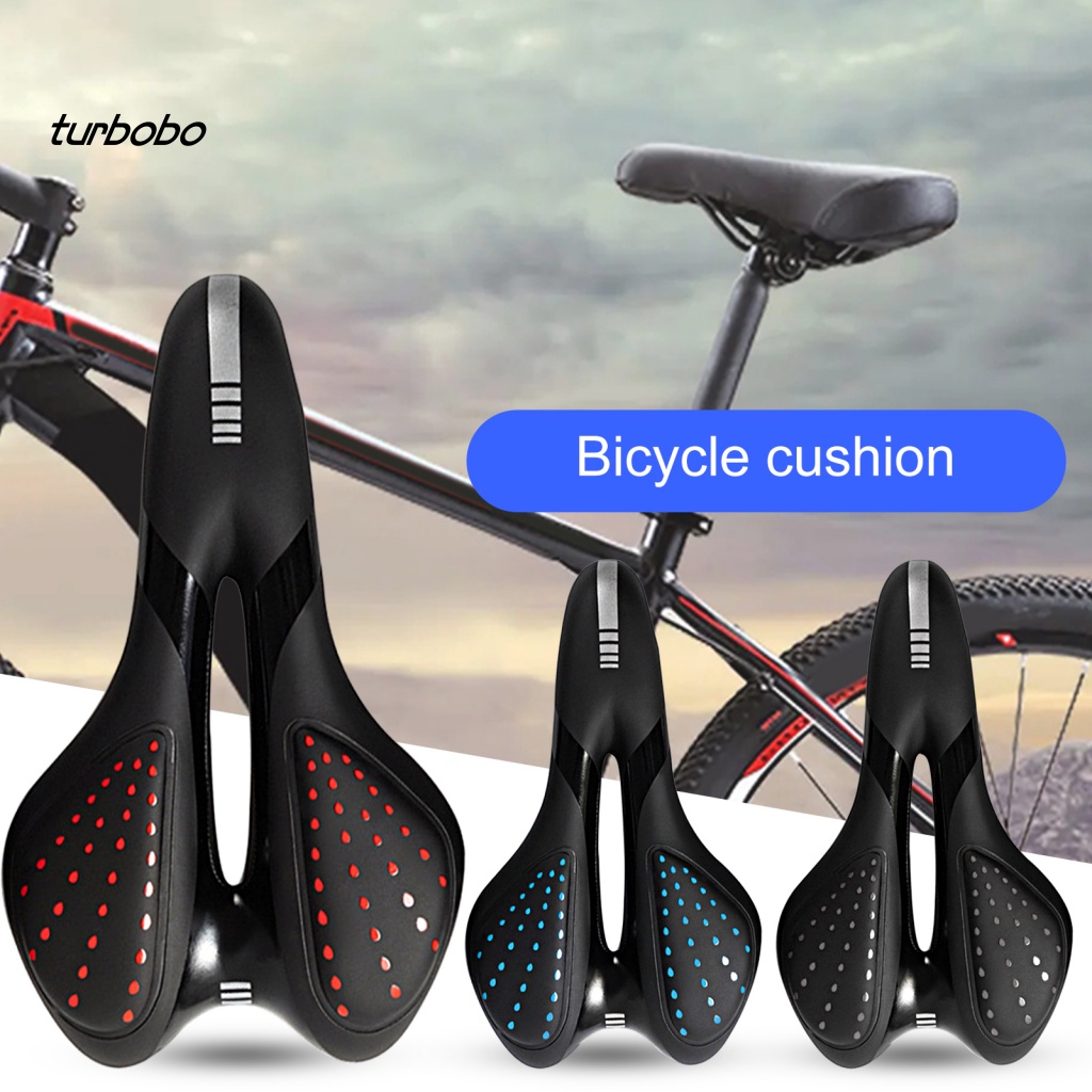 Yên Xe Đạp Leo Núi Bằng Da Giả Dày Dặn Thấm Hút Nước Thoải Mái Độ Co Giãn Cao