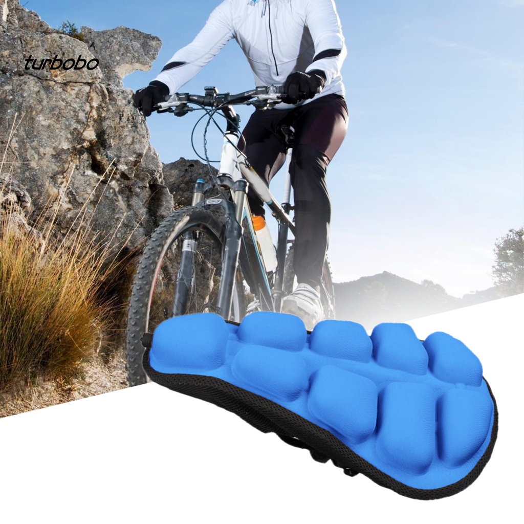 1 Bộ Vỏ Bọc Yên Xe Đạp Leo Núi Bơm Hơi 3D Bằng TPU Thoải Mái Chống Trượt Có Thể Gấp Gọn