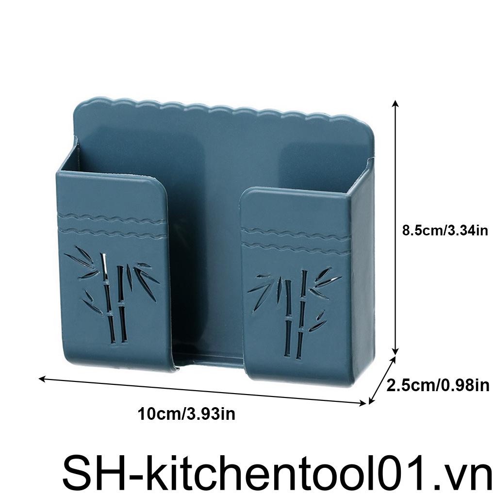 Kệ Nhựa Dán Tường Đựng Điện Thoại / Máy Điều Hòa Không Cần Đục Lỗ