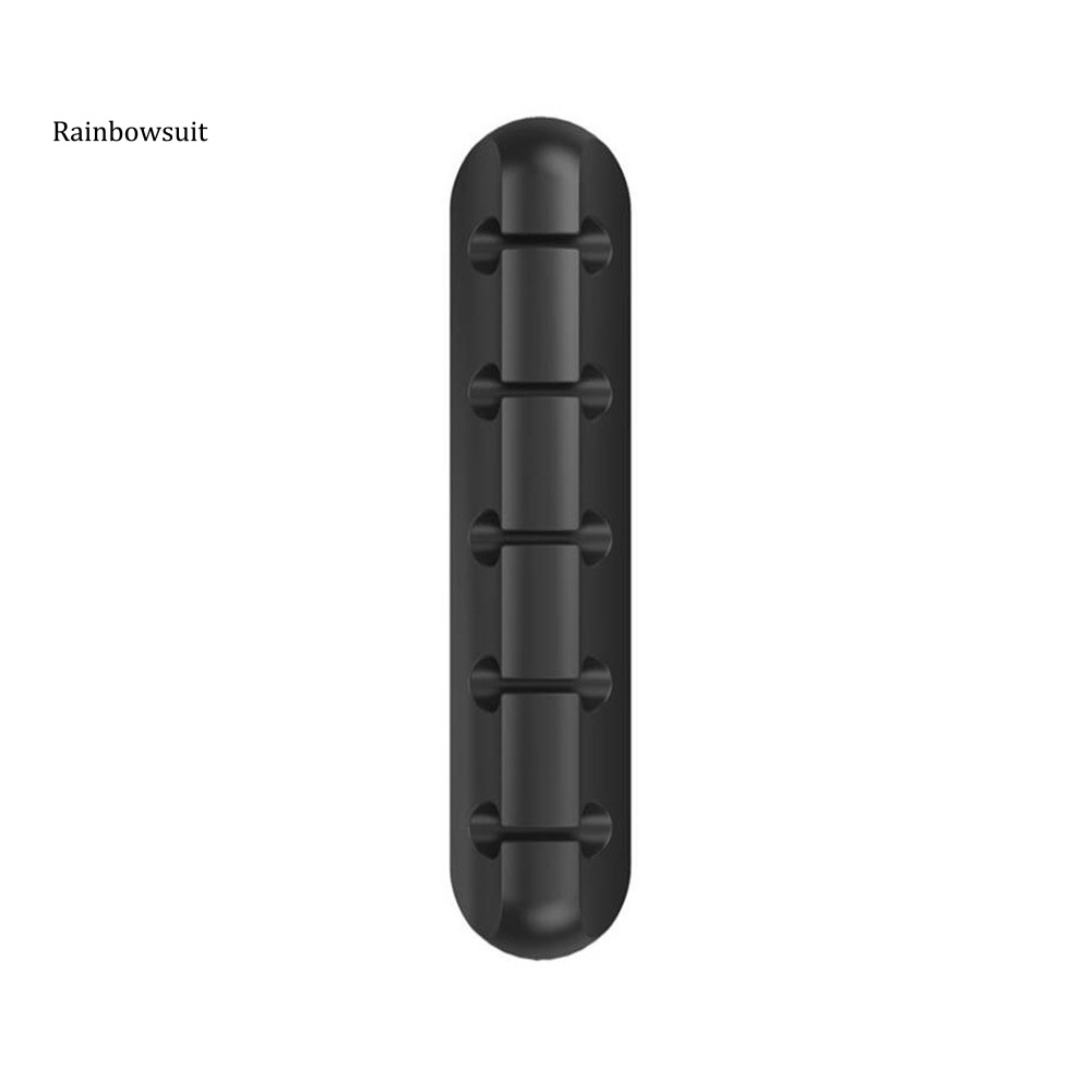 Set 1 / 3 Kẹp Cố Định Dây Cáp Bằng Silicon Tiện Dụng