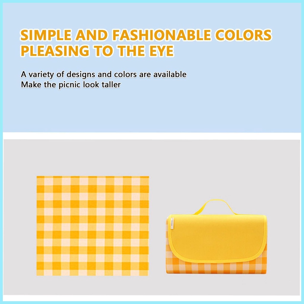 Thảm Trải Dày Dặn Chống Thấm Nước Có Thể Giặt Lại Tiện Dụng Mang Theo Du Lịch Dã Ngoại