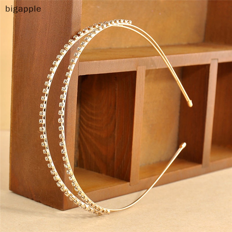 Băng Đô Cài Tóc Đính Đá Pha Lê Nhân Tạo Thời Trang 2017 Cho Nữ