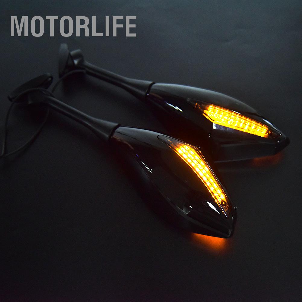 Motorlife 2 Gương Đèn LED Báo Rẽ Xe Máy Phù Hợp Cho Honda CBR600RR/

CBR1000RR/

CBR250R/

CBR500R/

CBR300R