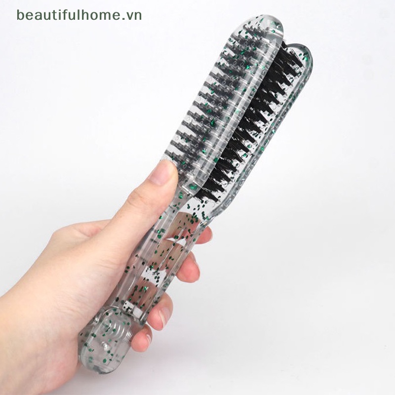 1 Lược Đôi Chải Tóc Thẳng Hình Chữ V Chuyên Nghiệp Không Làm Tổn Thương Tóc