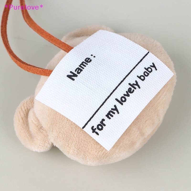 Móc Khóa Thêu Tên Hình Chú Gấu Đáng Yêu Dành Cho Trẻ Mẫu Giáo Mới