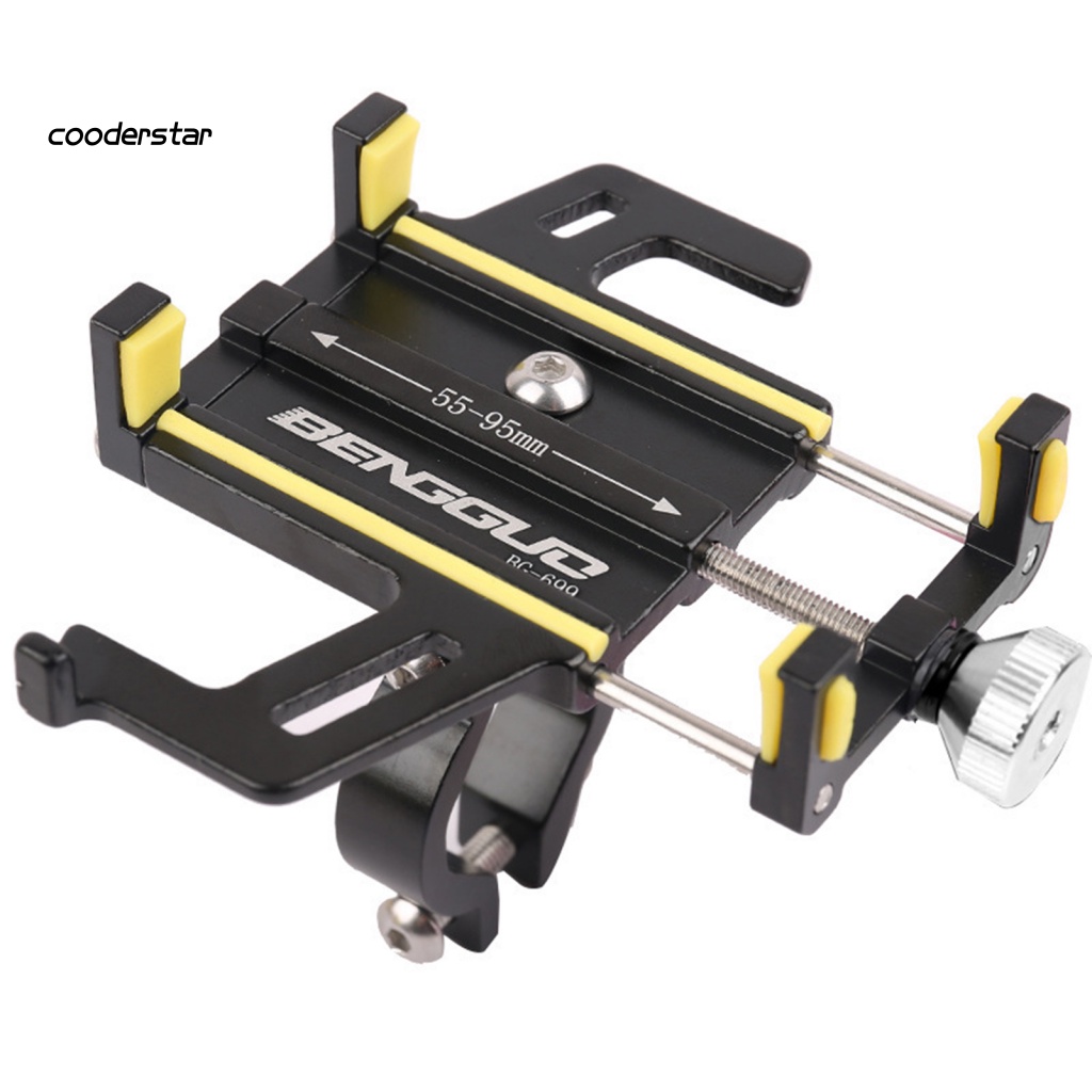 Giá Đỡ Điện Thoại Gắn Tay Lái Xe Đạp Bằng Hợp Kim Nhôm Chống Trượt Tùy Chỉnh Tiện Dụng