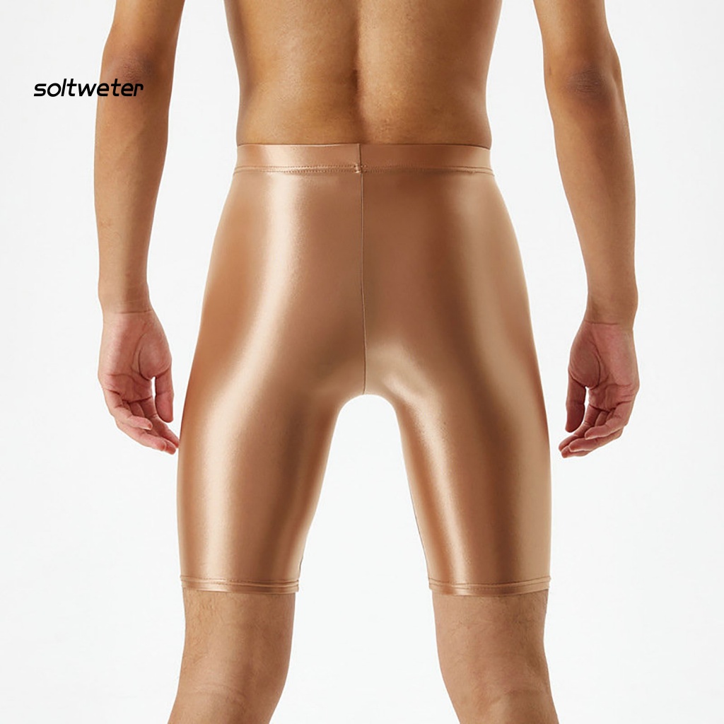 Quần Short Lưng Thun Co Giãn Màu Sắc Thời Trang Quyến Rũ Cho Nam