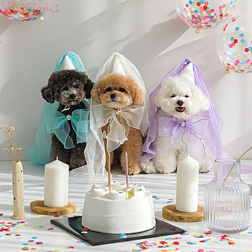 [COD] Khăn Quàng Cổ Hình Tam Giác Thắt Nơ Có Thể Điều Chỉnh Cho Cún Cưng