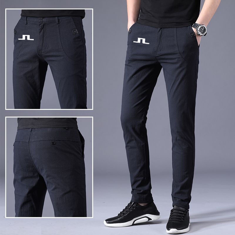 Quần Dài Bằng Lụa Lạnh Mỏng Phong Cách Mới 2023 Dành Cho Nam Chơi Golf