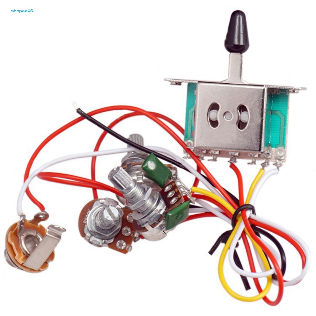 Bộ Dây Mạch Điều Khiển Âm Lượng Bằng Kim Loại Cho Đàn Guitar Điện