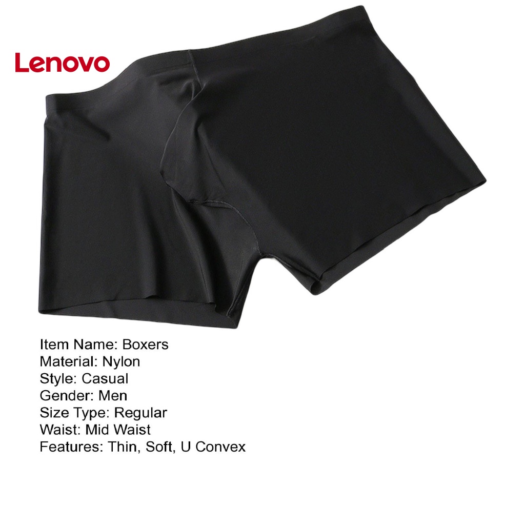 Quần Lót Boxer Không Đường May Co Giãn Màu Sắc Đơn Giản Cho Nam