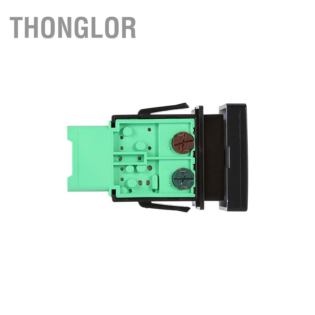 Thonglor Xe Ô Tô Tự Động Phía Trước Đèn Sương Mù Nút Công Tắc Phù Hợp Với Suzuki SX4 Swift Grand Vitara 2006-12 Đen