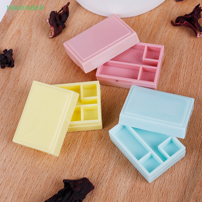 [TinchitdeV] Hộp Cơm Trưa Mini Bằng Nhựa Trang Trí Nhà Búp Bê [Mới]