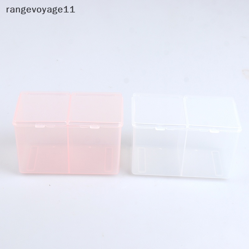 [Rangevoyage] Hộp Đựng Bông Tăm Đôi Kiểu Rỗng Nhỏ Gọn [vn]