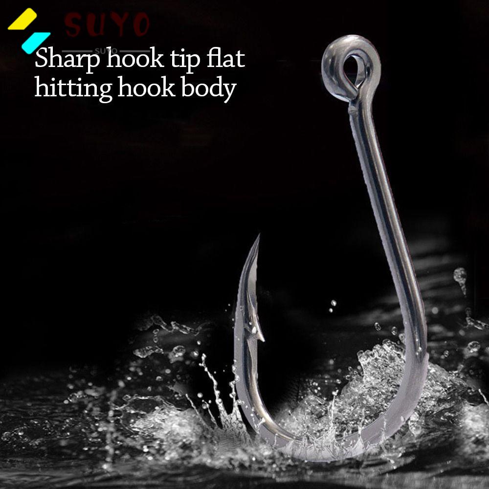 SUYO Móc Câu Cá Bằng Thép Cacbon Mềm Chất Lượng Cao 2023