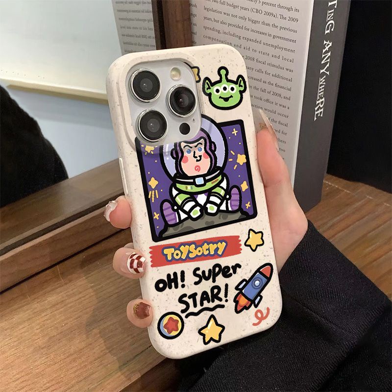 Ốp Điện Thoại Dẻo Họa Tiết Hoạt Hình Toy Story Dễ Thương Chống Sốc Cho Iphone12 R6AA 13 plus 1114pro 8 max7iPhone12