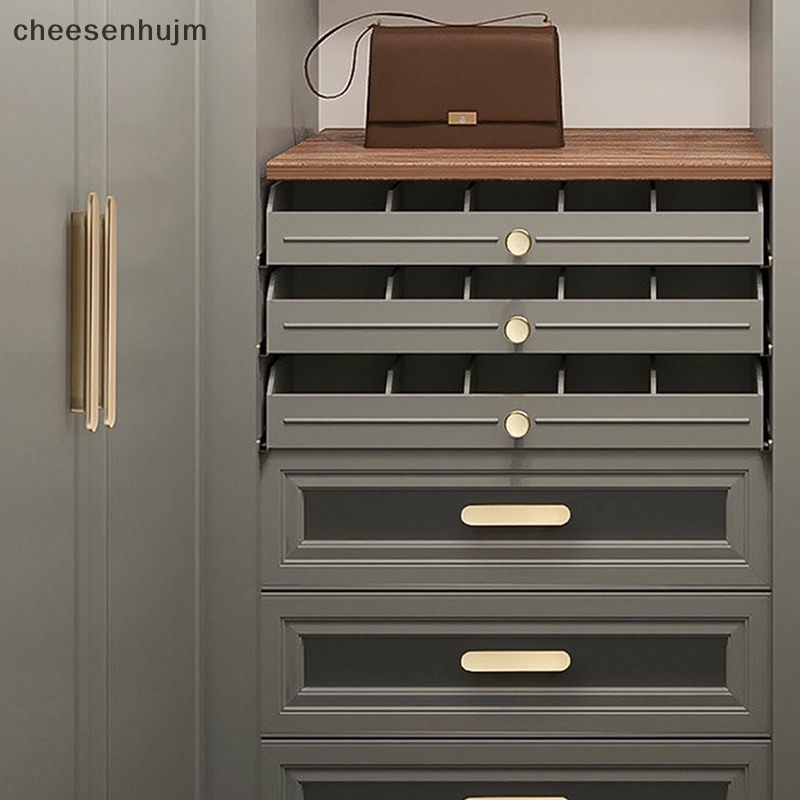 Tay Nắm Ngăn Kéo Tủ Màu Trơn Hình Chữ Nhật Tiện Dụng