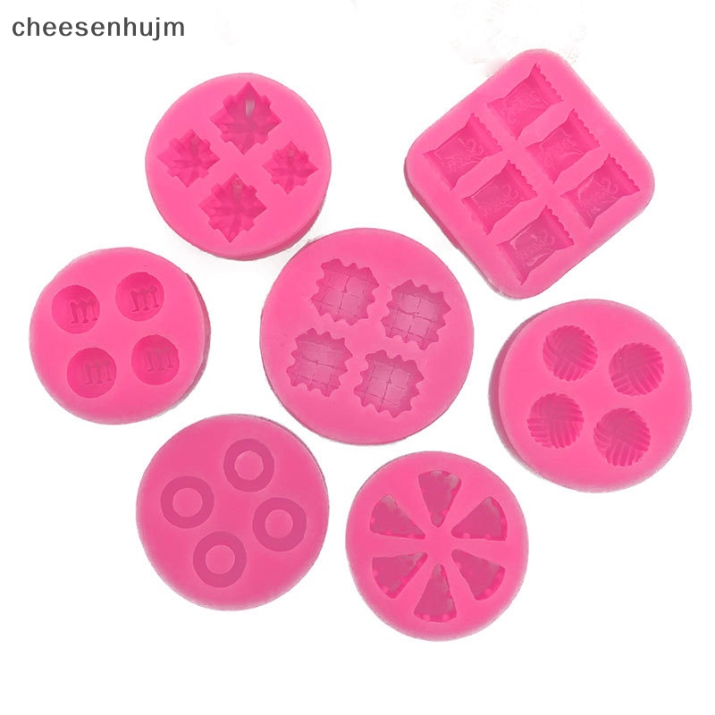 1 Khuôn Làm Bánh Quy / Sô Cô La Hình Thức Ăn Bằng Silicon Mềm