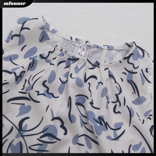 Đầm Midi Chữ A Không Tay Lưng Thun In Hoa Phong Cách Bohemian Cổ Điển Dành Cho Nữ