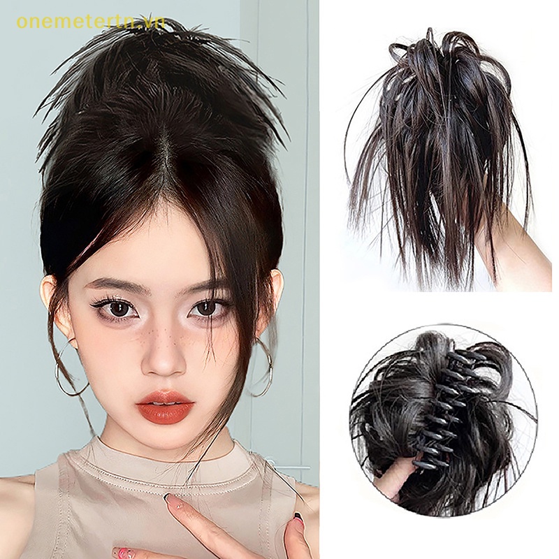 Búi Tóc Giả Bằng Sợi Tổng Hợp Dành Cho Nữ