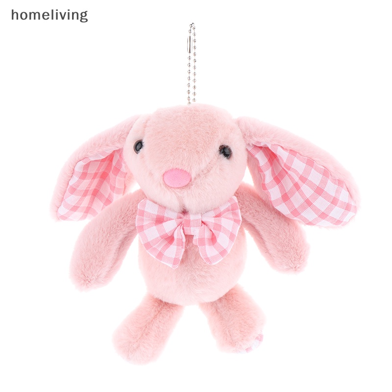 Móc Khóa Thỏ Nhồi Bông Mềm Mại Dễ Thương