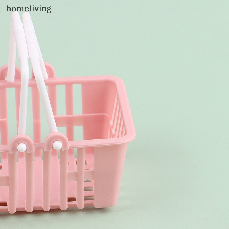 Set 2 Giỏ Mua Sắm Mini Đồ Chơi Dành Cho Nhà Búp Bê