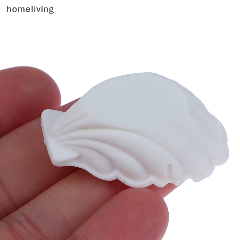 Bộ 2 Tượng Vỏ Sò Mini Bằng Nhựa Resin Trang Trí Tiểu Cảnh / Nhà Búp Bê