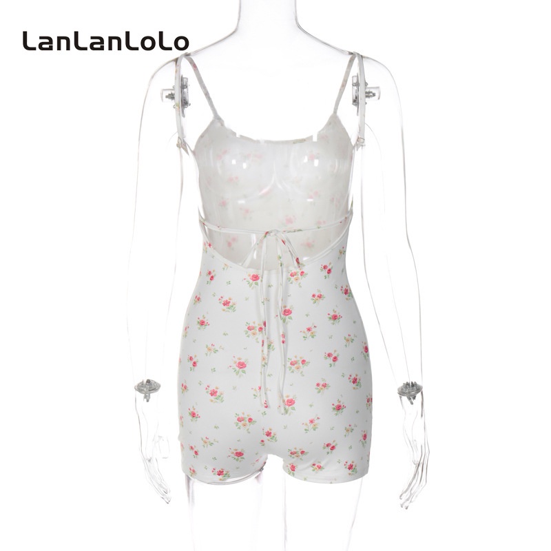 Áo liền quần Dáng Ôm Hở Lưng In Họa Tiết Hoa Thời Trang Quyến Rũ Cho Nữ 2023 | BigBuy360 - bigbuy360.vn