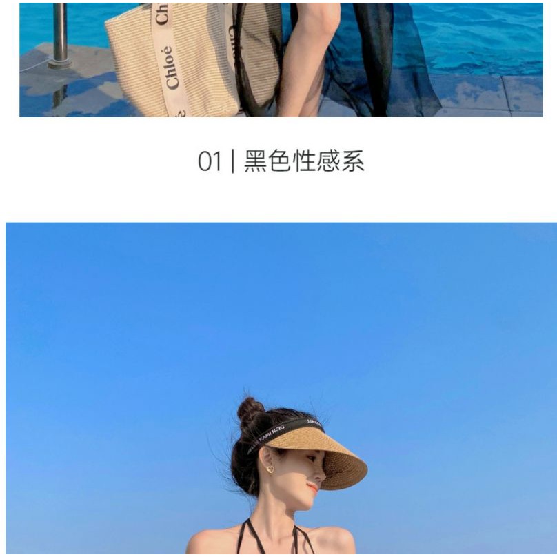 Bộ Đồ Bơi Ba Mảnh Thời Trang Mùa Xuân Hàn Quốc Quyến Rũ