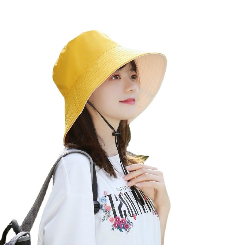 Mũ Rộng Vành Chống Tia UV Hai Mặt Thời Trang Mới Cho Nữ