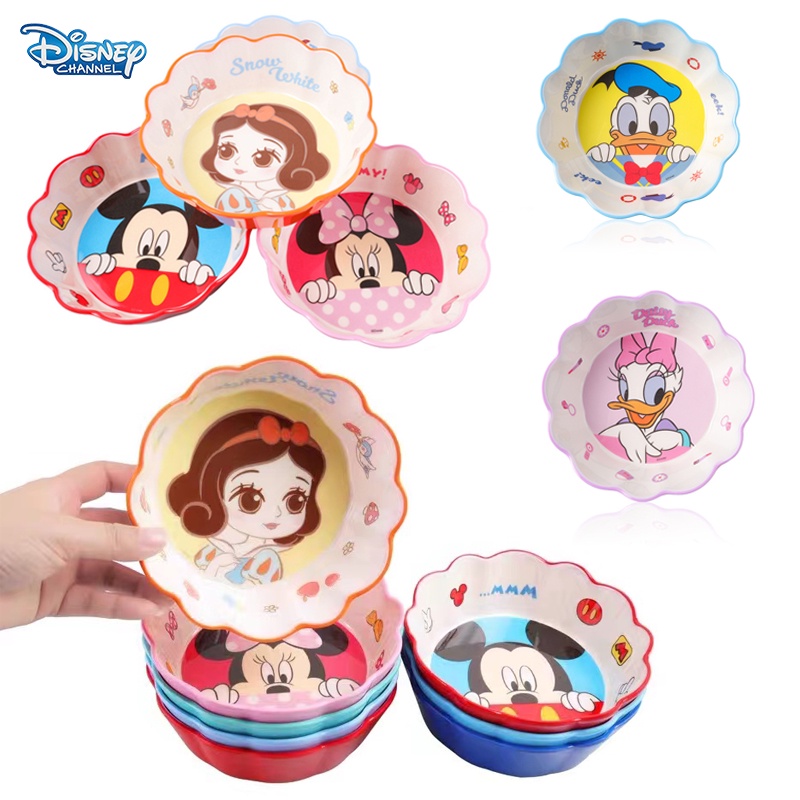 Bát Ăn Cơm / Salad Hình Nhân Vật Disney Mickey Minnie Vịt Donald Xinh Xắn