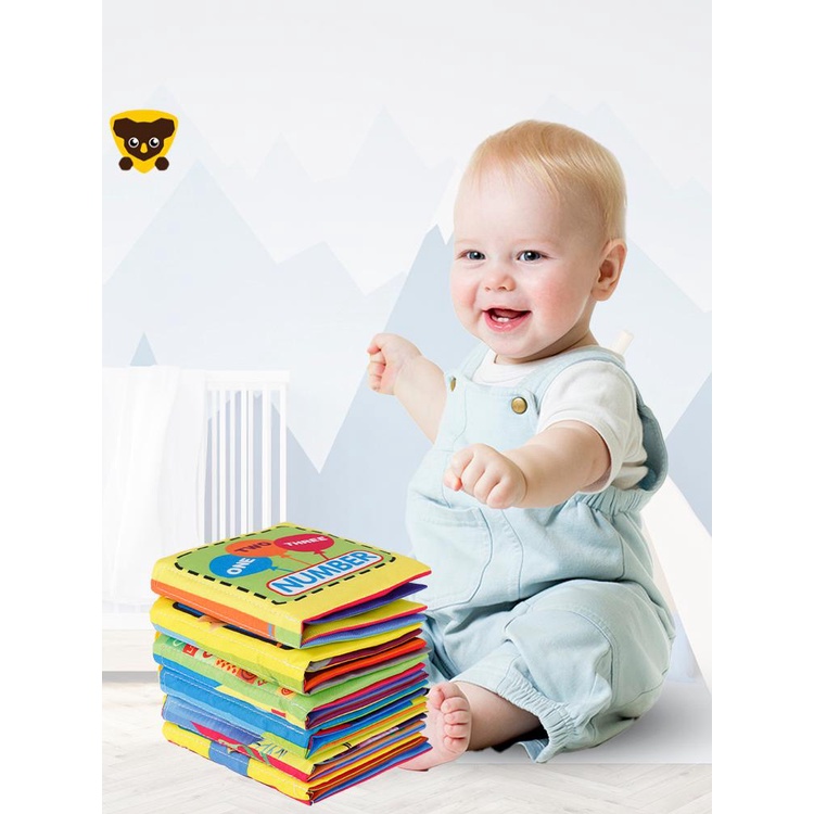Sách Vải Có Âm Thanh Hình Động Vật Cho Bé 0 1 2 3 SHOPCYC5923
