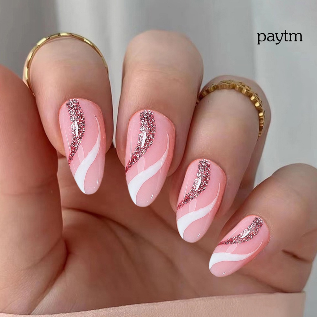 Miếng Dán Trang Trí Móng Tay Lấp Lánh Siêu Mỏng DIY