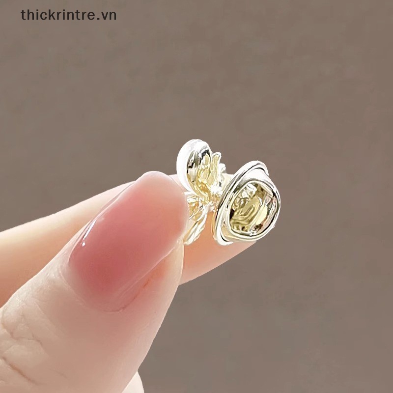 Ghim Cài Áo Hình Bướm Đính Ngọc Trai Nhân Tạo Thời Trang