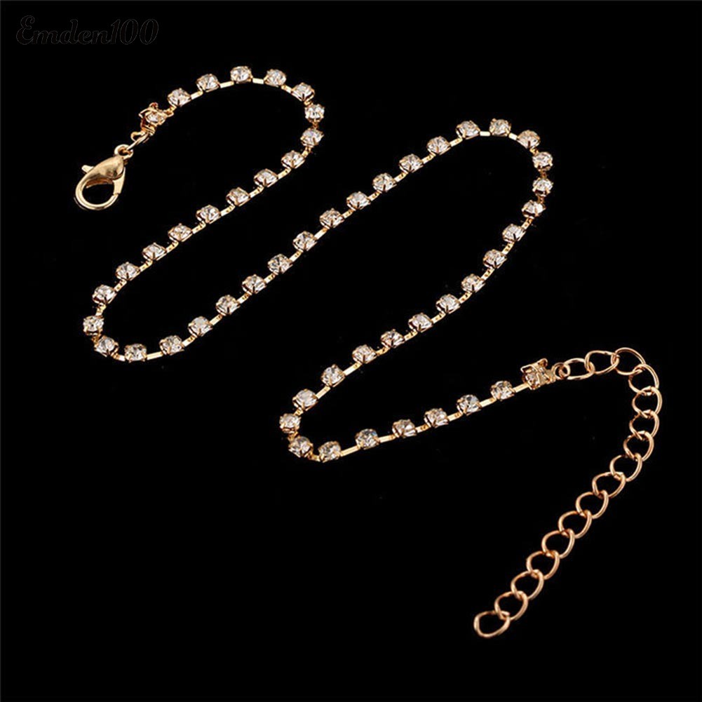 Vòng Cổ Choker Đính Đá Thời Trang Cho Nữ