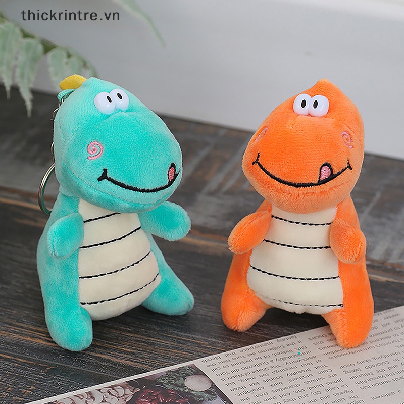 Móc Khóa Hình Khủng Long Nhồi Bông Đáng Yêu