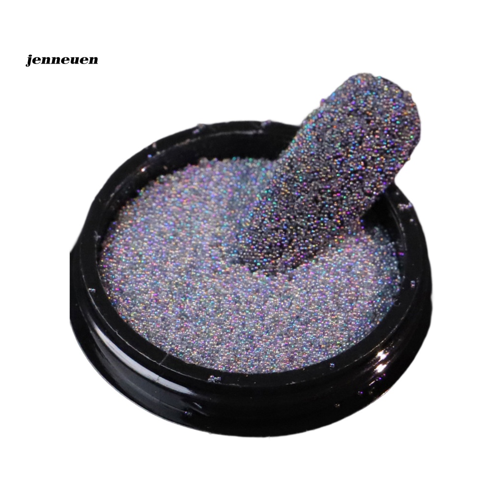 1 Hộp Hạt Laser JEN Phản Quang Nhiều Màu Sắc Dùng Trang Trí Móng Tay Nghệ Thuật
