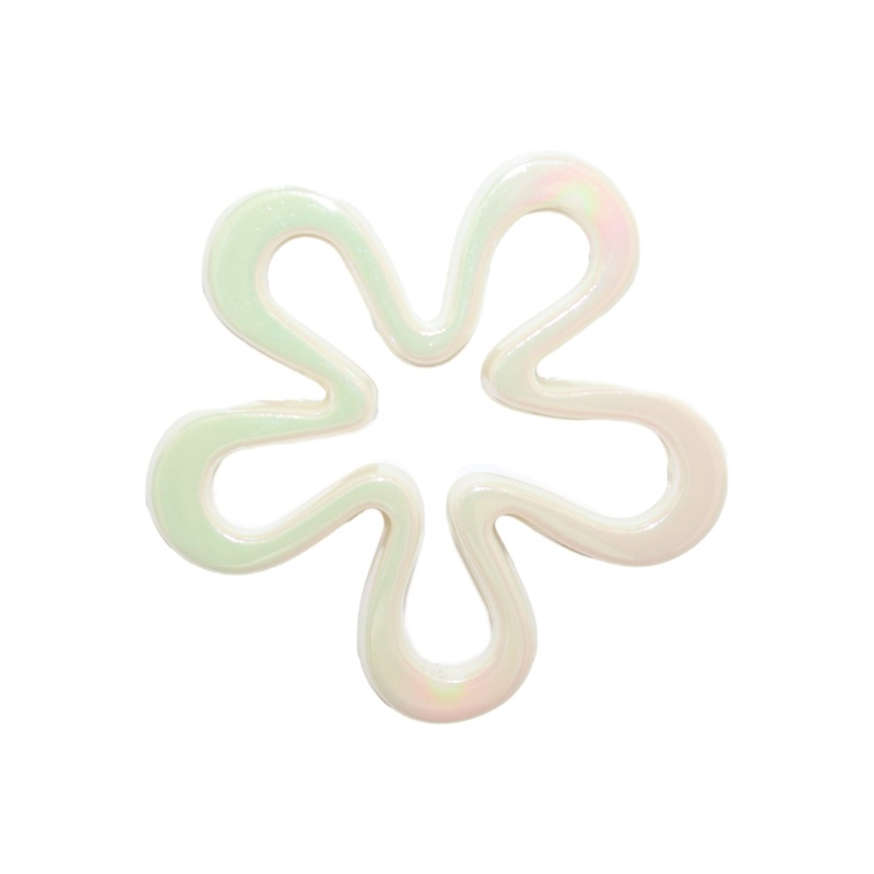 Vòng cổ / Vòng Tay / Khuyên Tai Hình Hoa Năm Cánh Bằng Acrylic UV DIY