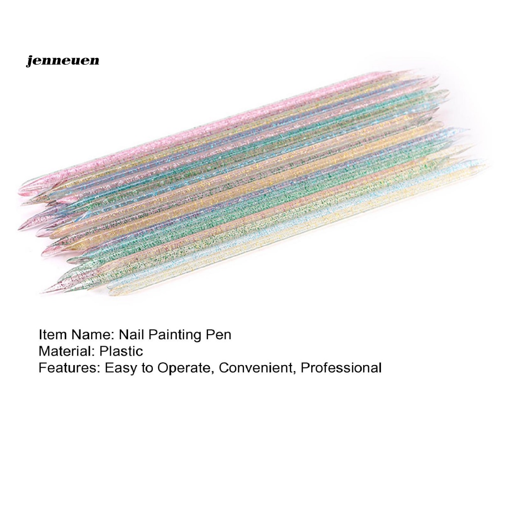 Bộ 50 Cây Bút Vẽ Trang Trí Móng Tay Bằng Nhựa