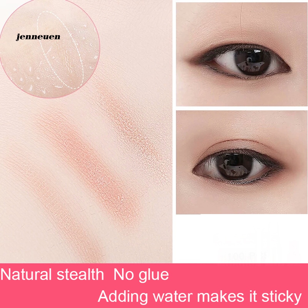 Bộ 5 Miếng Dán Kích Mí Vô Hình Kèm Chai Xịt Và Nhíp Tiện Dụng