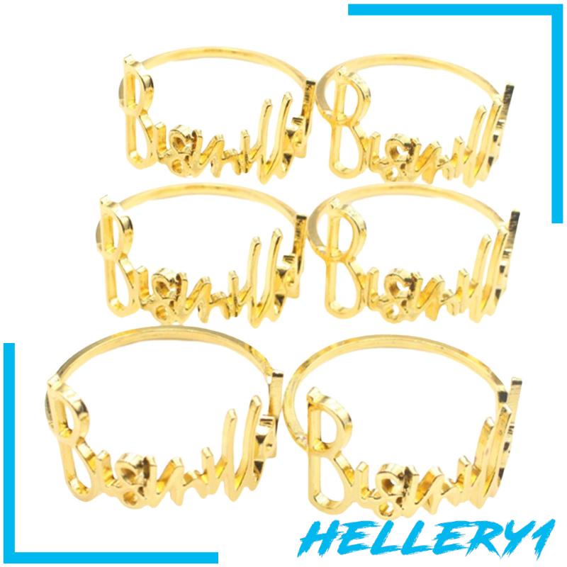 Bộ Vòng Giữ Khăn Ăn Bằng Kim Loại Có Thể Tái Sử Dụng Cho Tiệc Halloween