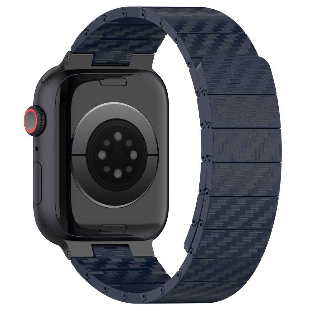 Dây Đeo Sợi Carbon Từ Tính Cho Đồng Hồ Thông Minh Apple Watch Ultra 49mm IWatch Series 8 7 6 5 4 3 SE 45MM 41mm 44mm 40 42mm