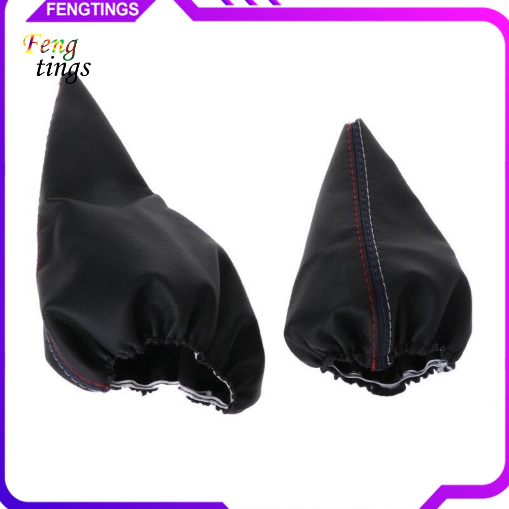 Bộ 2 Bọc Da Cho Cần Gạt Số Xe Hơi BMW 3 Series E36 E46 M3