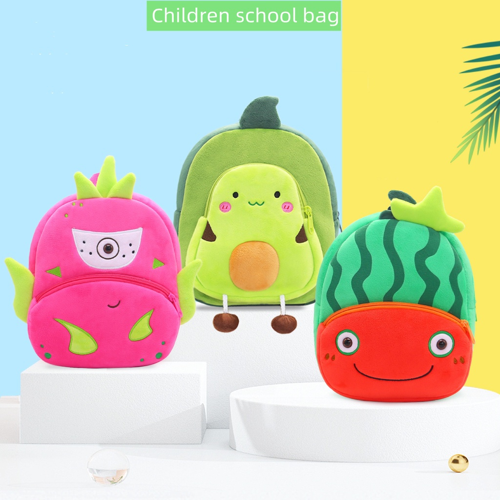 Ba Lô Hình Dưa Hấu / Dưa Hấu Đáng Yêu Thời Trang Cho Bé 2-4 Tuổi