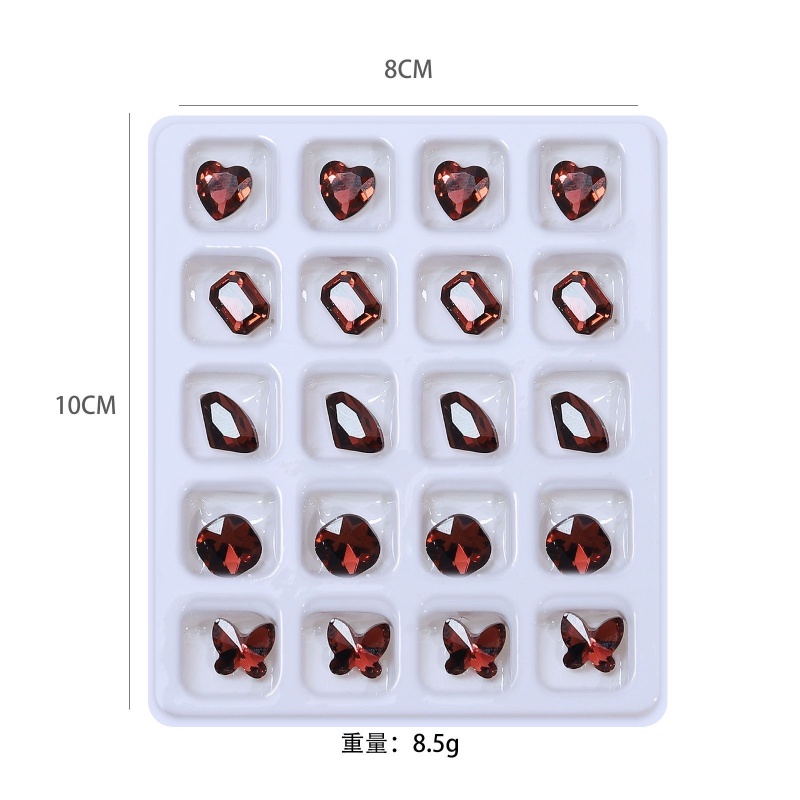 Phụ Kiện Đính Đá Trang Trí Móng Tay K9 K2 2023