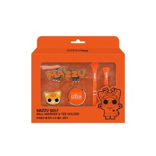 Golf ball marker & tee holder set-b