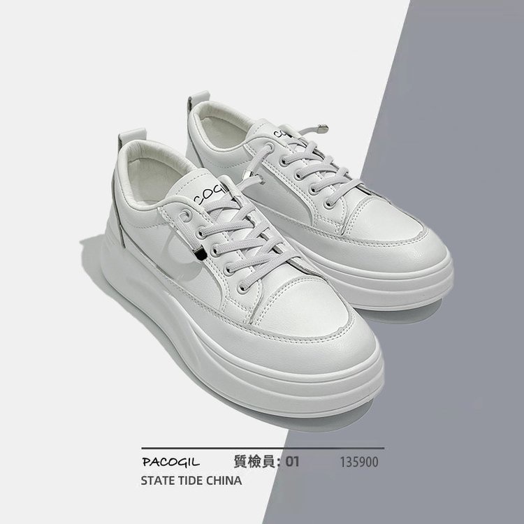 Giày Thể Thao Đế Dày Bằng Cao Su PU Mũi Tròn Đan Dây Chéo Thời Trang