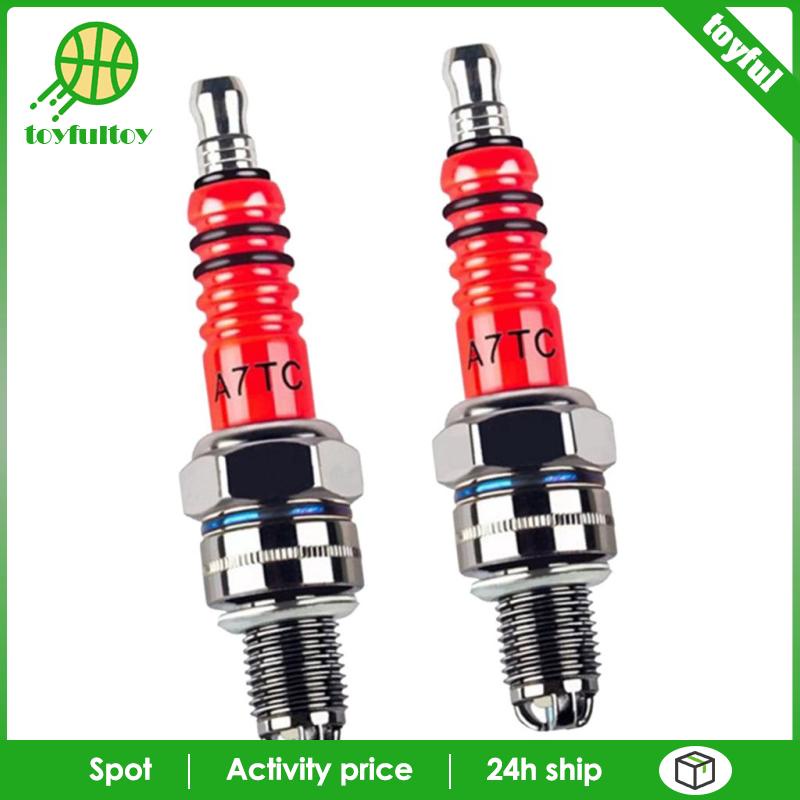 Bộ 2 Bugi A7TC A7TJC 3 Cho GY6 50cc-125cc ATV Quads 2PCS A7TC