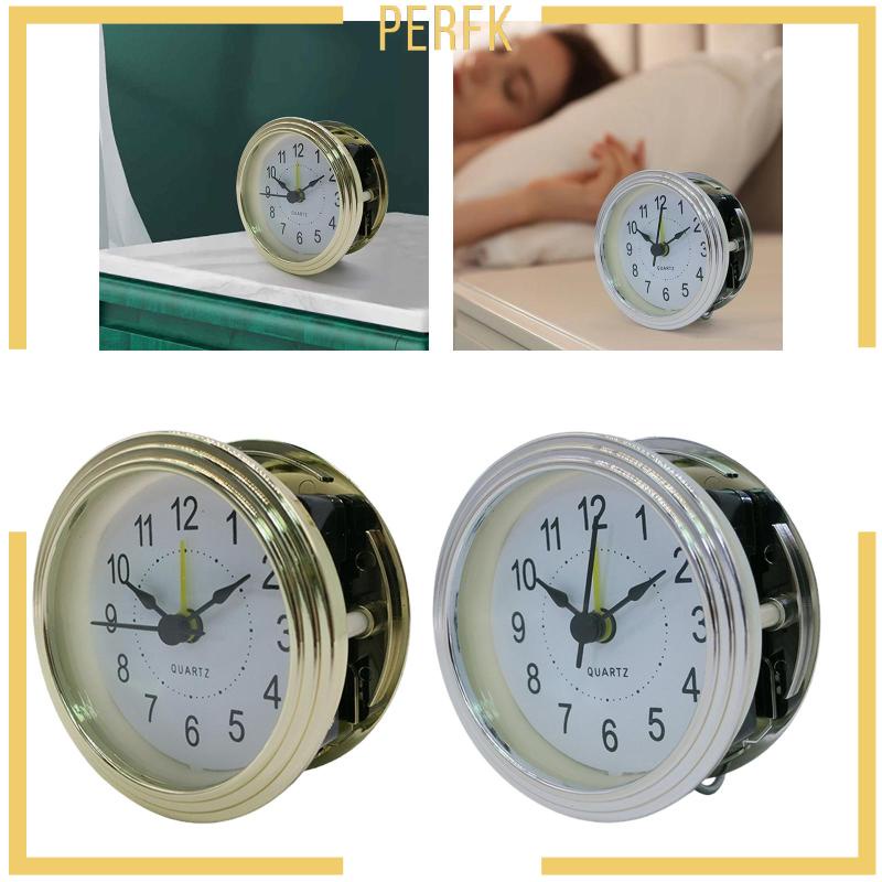 Đồng Hồ Treo Tường Dạng Tròn 78mm Dùng Trang Trí Phòng Khách